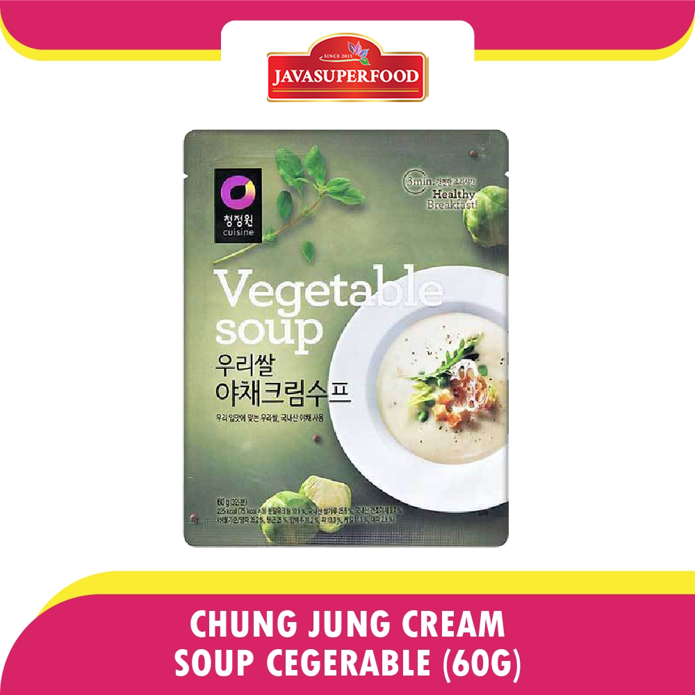 

Chung Jung One Vegetable Soup Sup Krim Instan Sayuran 60gr