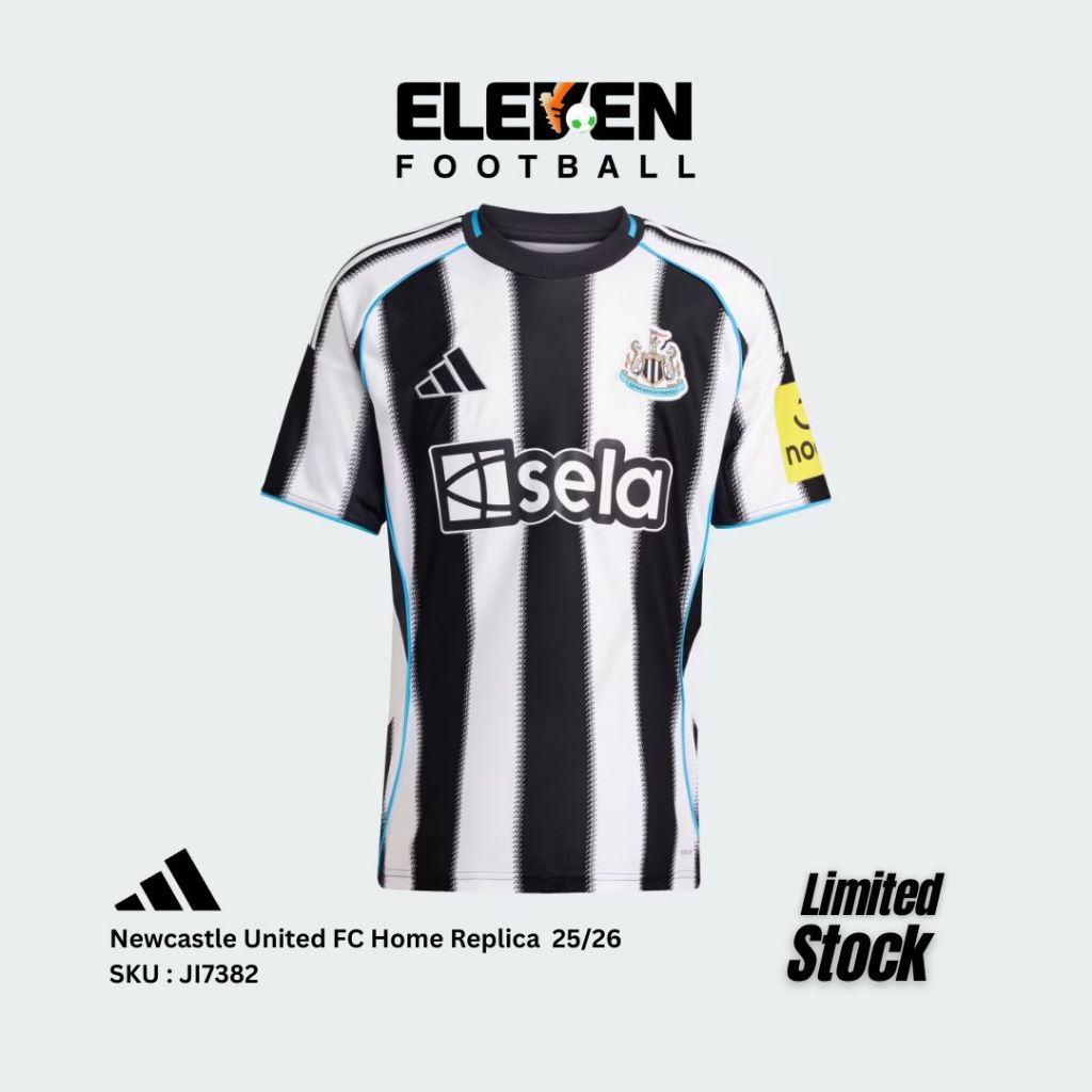 Jersey Adidas Newcastle United FC Home Replica 25/26 - ORIGINAL/JI7382