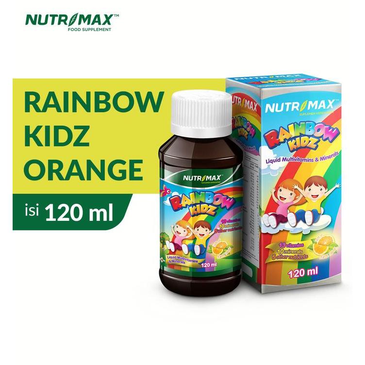 Nutrimax Rainbow Kidz 240Ml - Vitamin Dan Mineral Anak