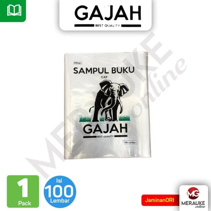 

Sampul Plastik Quarto isi 100 Lembar Cap Gajah - Per Pak Isi 100 Lembar