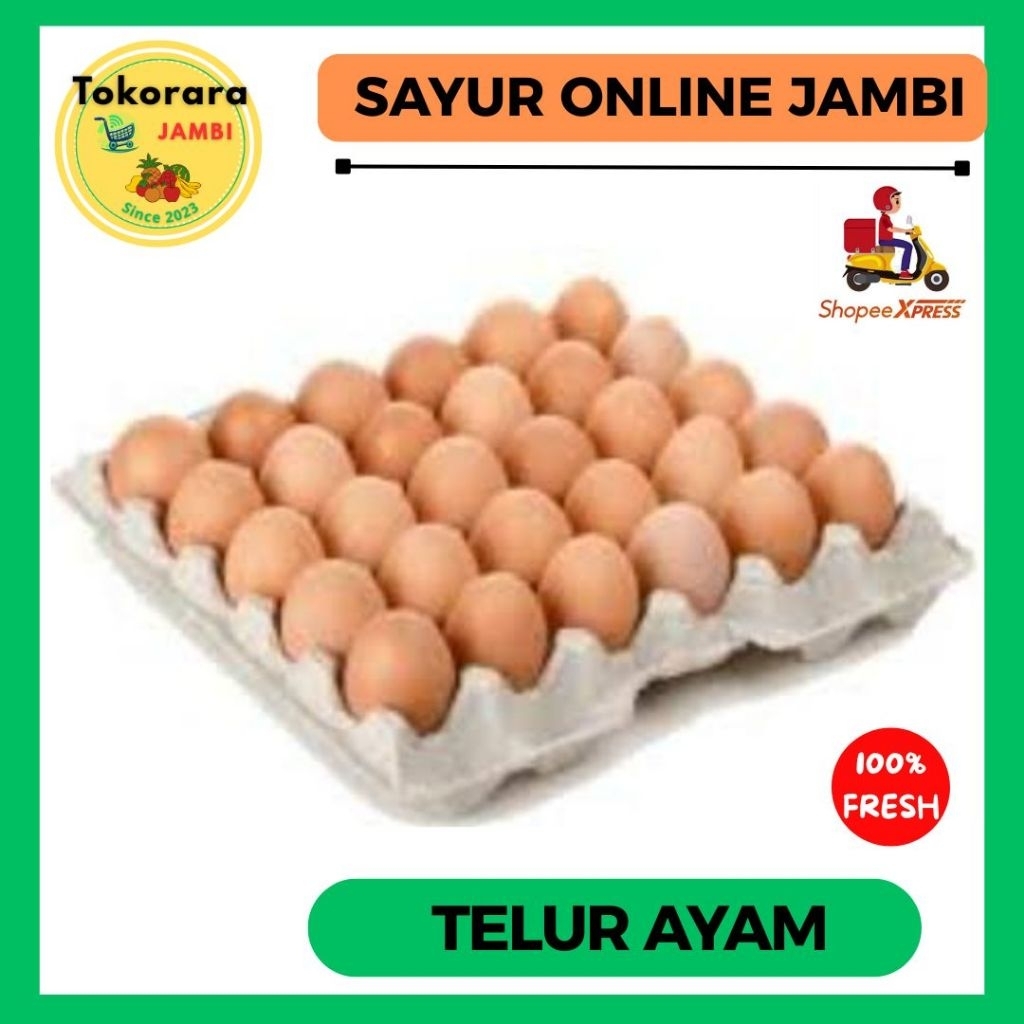 

KIRIM INSTAN Telur Ayam Negri 1 Piring/Tepek isi 30-tokorara.jambi