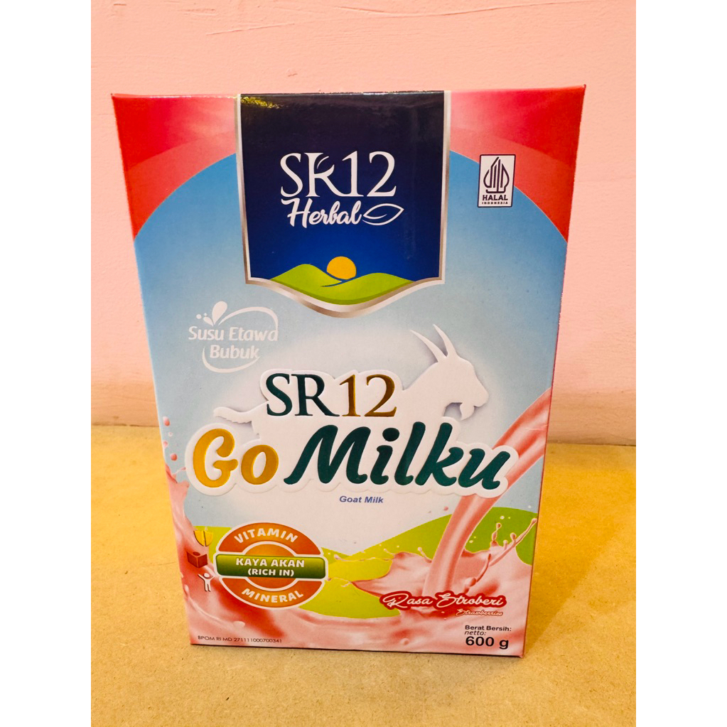 

susu gomilku sr12 strawberry 600g