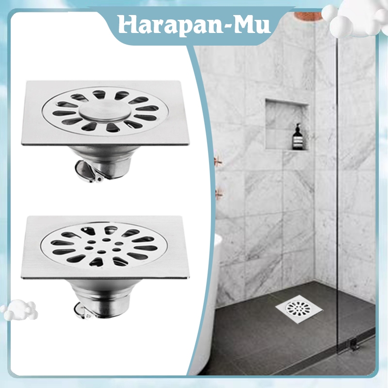 Penutup Saluran Air Kamar Mandi / Saringan Got Kamar Mandi Anti Bau / Floor Drain Kamar Mandi