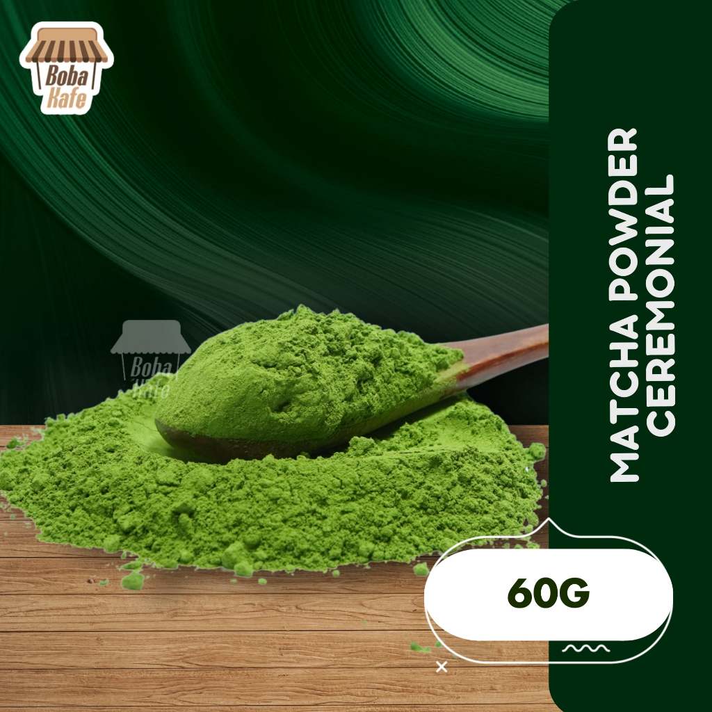 

Matcha Powder Ceremonial Finest Grade for Traditional Tea Ceremony - 60GR