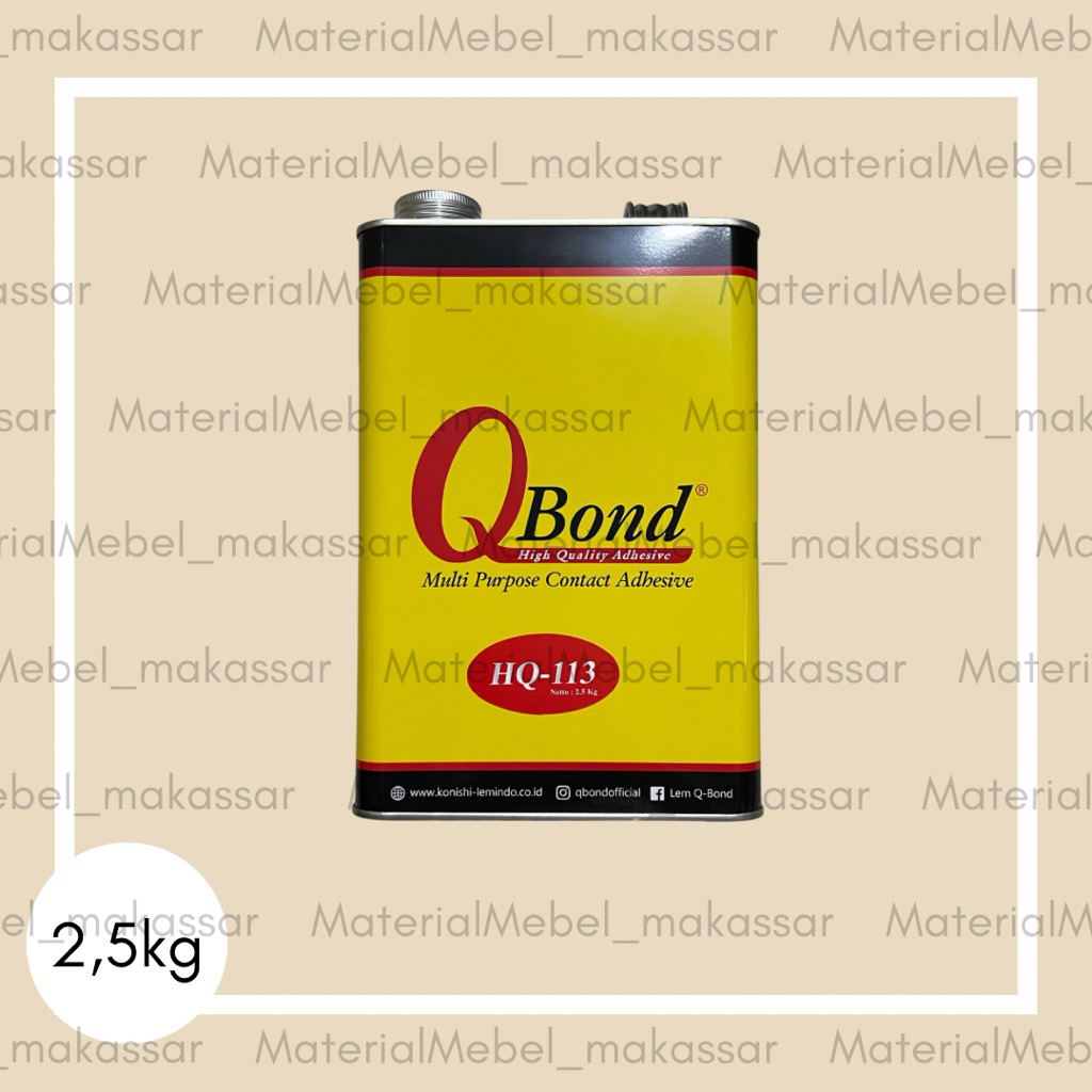 Lem Kuning Serbaguna QBOND HQ 113 Galon