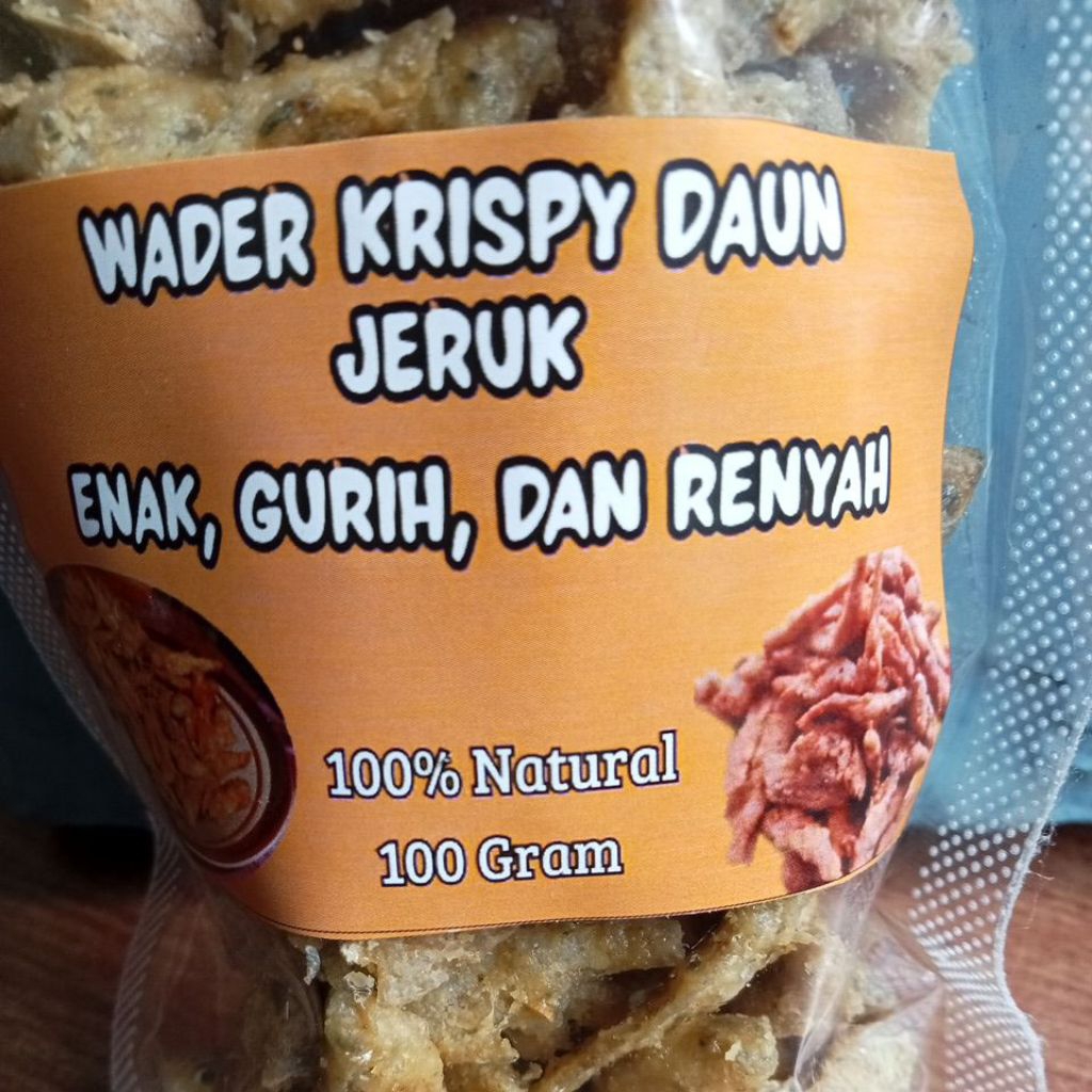 

*WADER CRISPY DAUN JERUK*