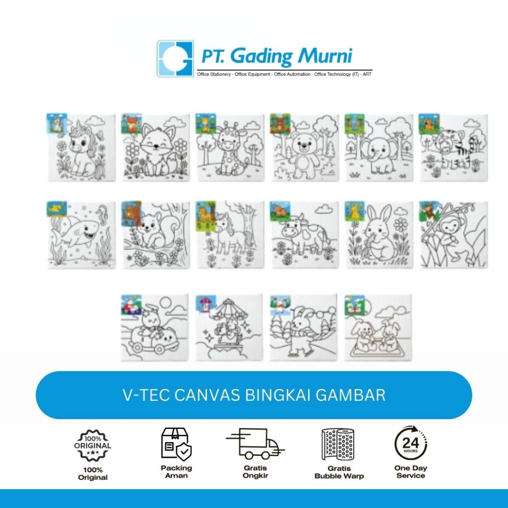 

V-TEC CANVAS BINGKAI GAMBAR GMA