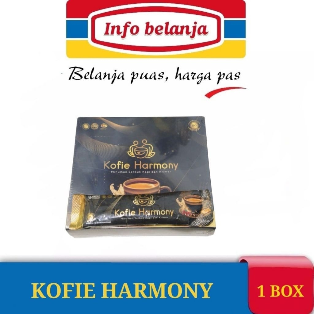 

KOFIE HARMONY ORIGINAL KOPINYA KELUARGA HARMONIS 1 BOX ISI 10 SACHET KOPI UNTUK SUAMI ISTRI