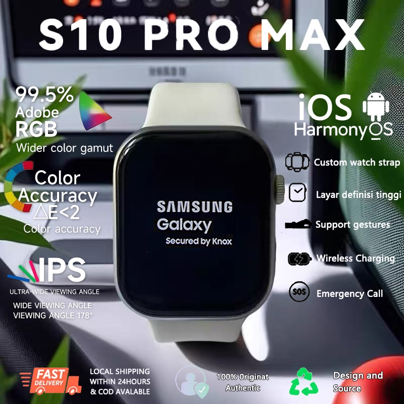 BEST DEALS (NEW VERSION) Samsung Smartwatch series 10 Jam Tangan smart watch pria Jam tangan pintar