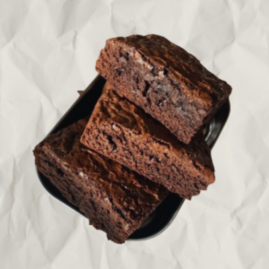 

Slice of Fudgy Brownies