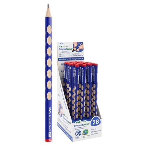 

M&G PENSIL KAYU SEGITIGA JUMBO ERGONOMIS 2B