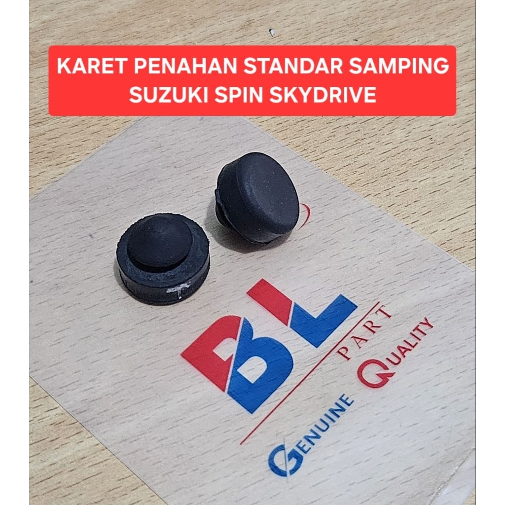 (Set isi 2 Karet) Karet Penahan Standar Samping Suzuki Spin Skydrive