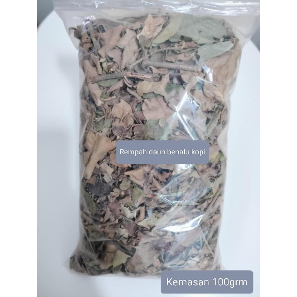 

Daun benalu kopi kering kemasan 100grm
