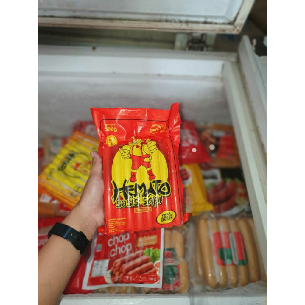 

Hemato Sosis Sapi 500gr Instant Only