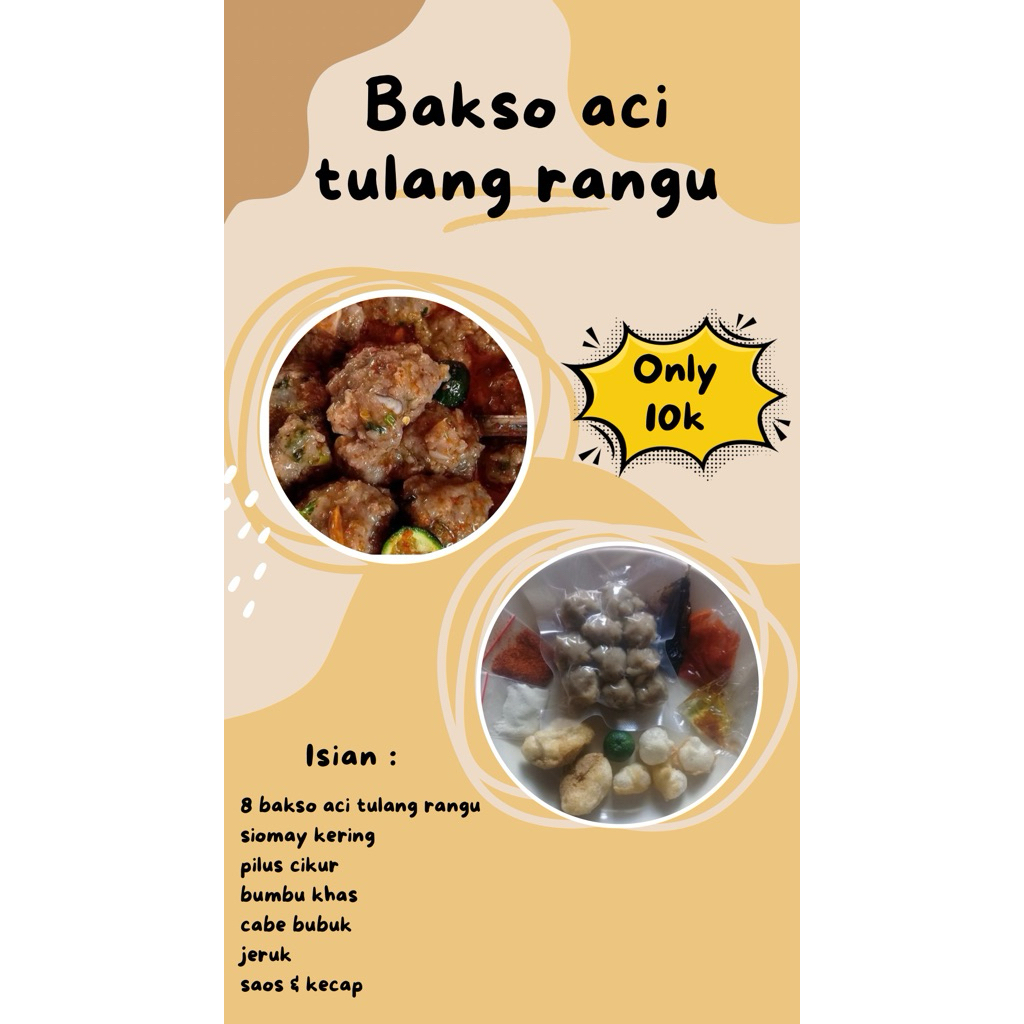 

Baso Aci Tulang Rangu
