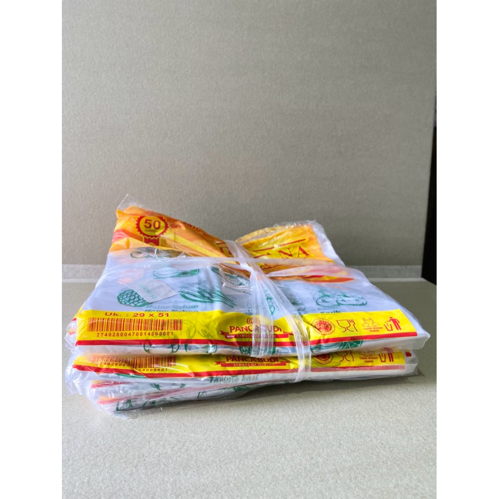 Ready Stock Plastik Lampung HD Buah Kantong Plastik Motif Buah