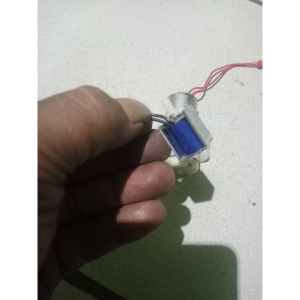 DINAMO POMPA MINI DC 5 VOLT + SELENOID VALVE DC 3 VOLT
