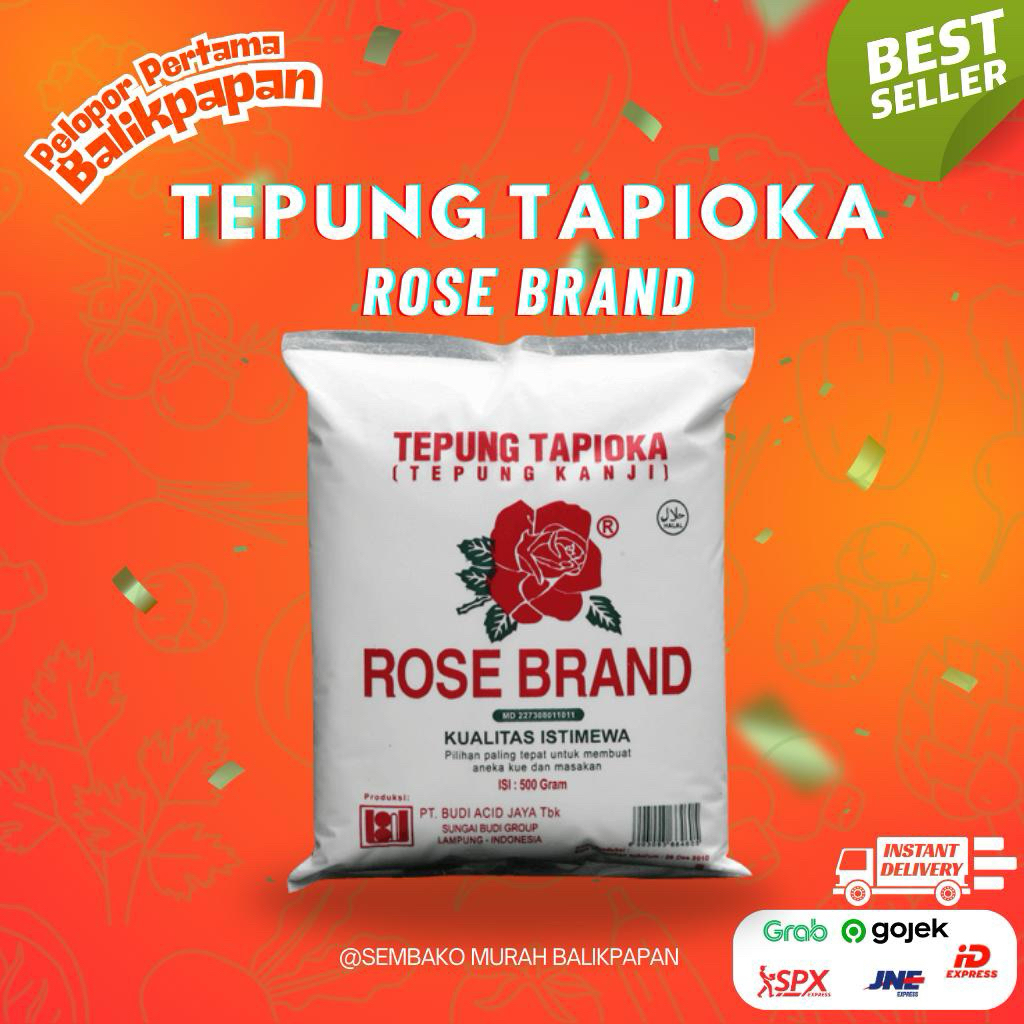 

tepung tapioka/kanji rosebrand