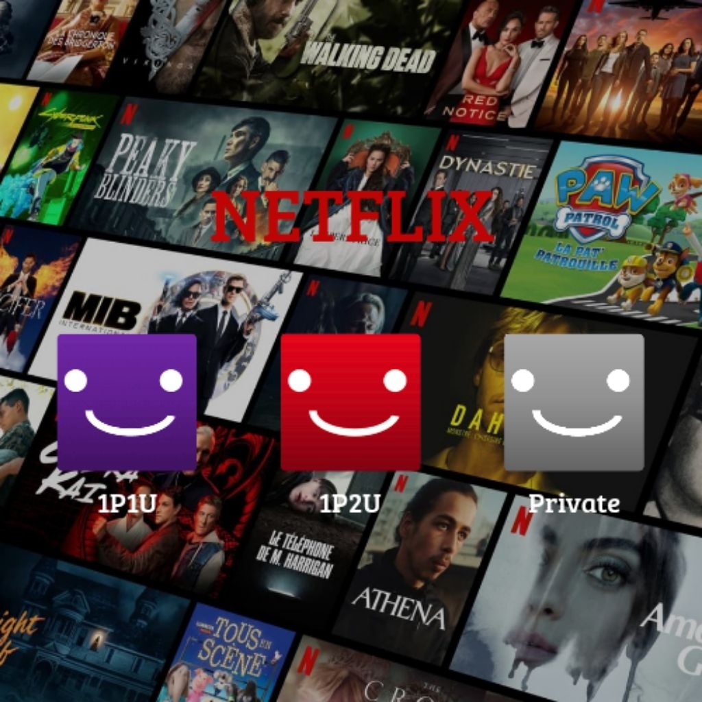 NETFLIX PREMIUM SHARING FULL GARANSI