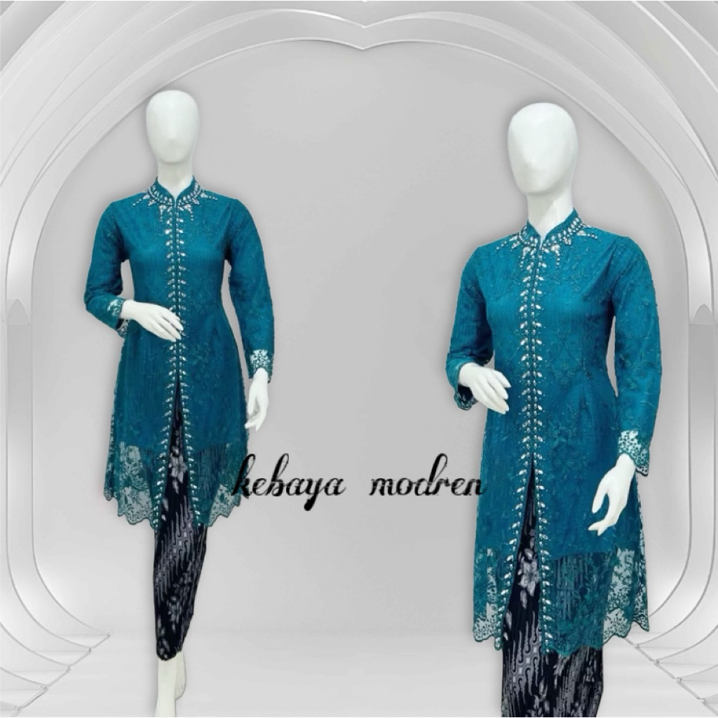 Kebaya Modern \ Kebaya Tunik \ Setelan Kebaya Brokat \ Kebaya Brokat \ Kebaya Encim \ Tunik Brukat \