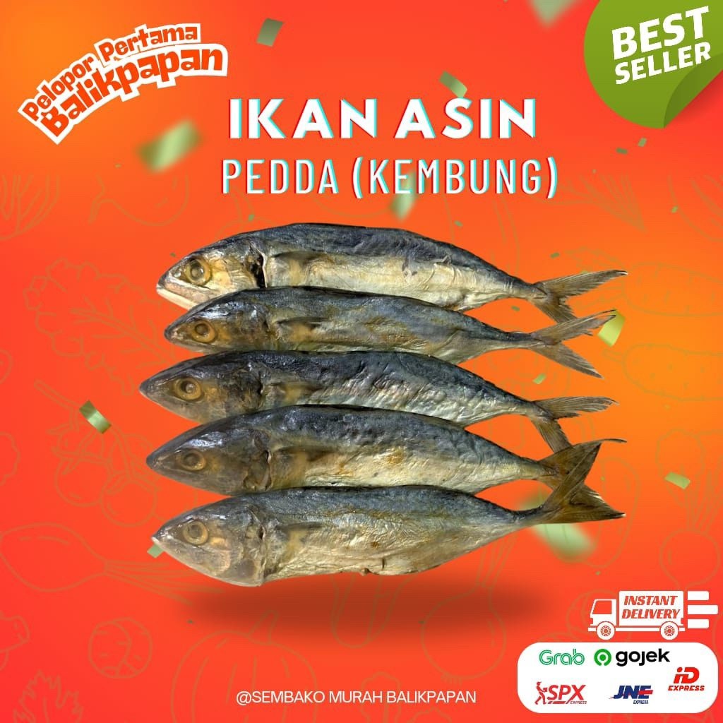 

ikan asin pedda (kembung) 250 gr