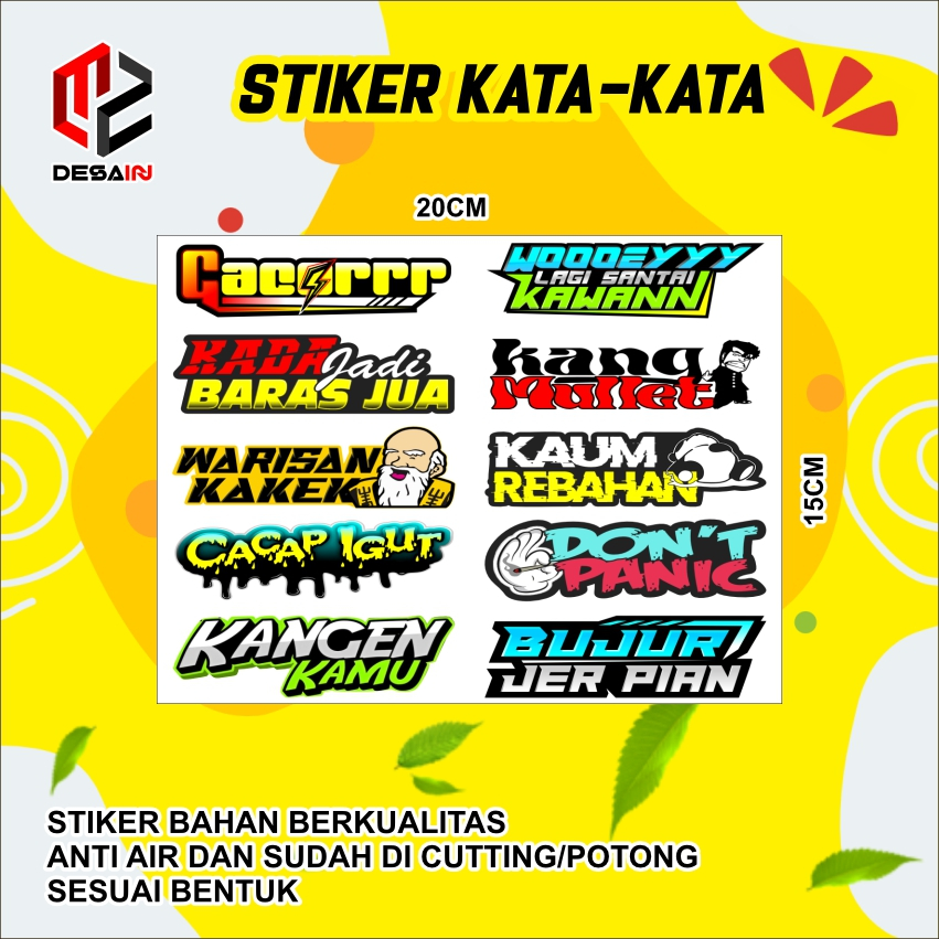 

stiker kata kata gacor viral anti air