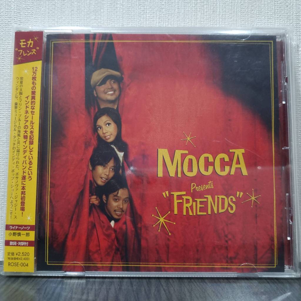 [JAPAN] CD Mocca - Friends (OBI)