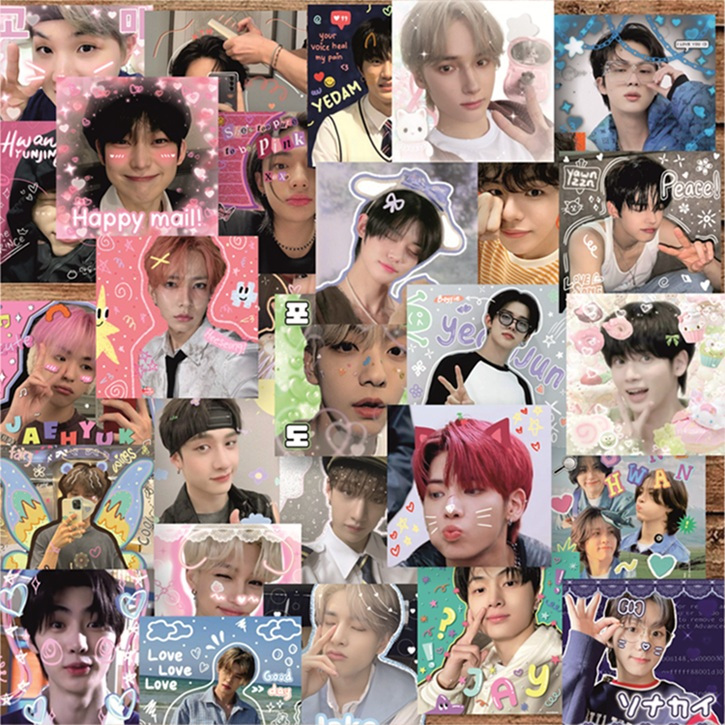 

Promo 50pcs Mail Sticker deco Kpop isi Stiker Cute Aesthetic DECO JOURNAL MAIL Freebies