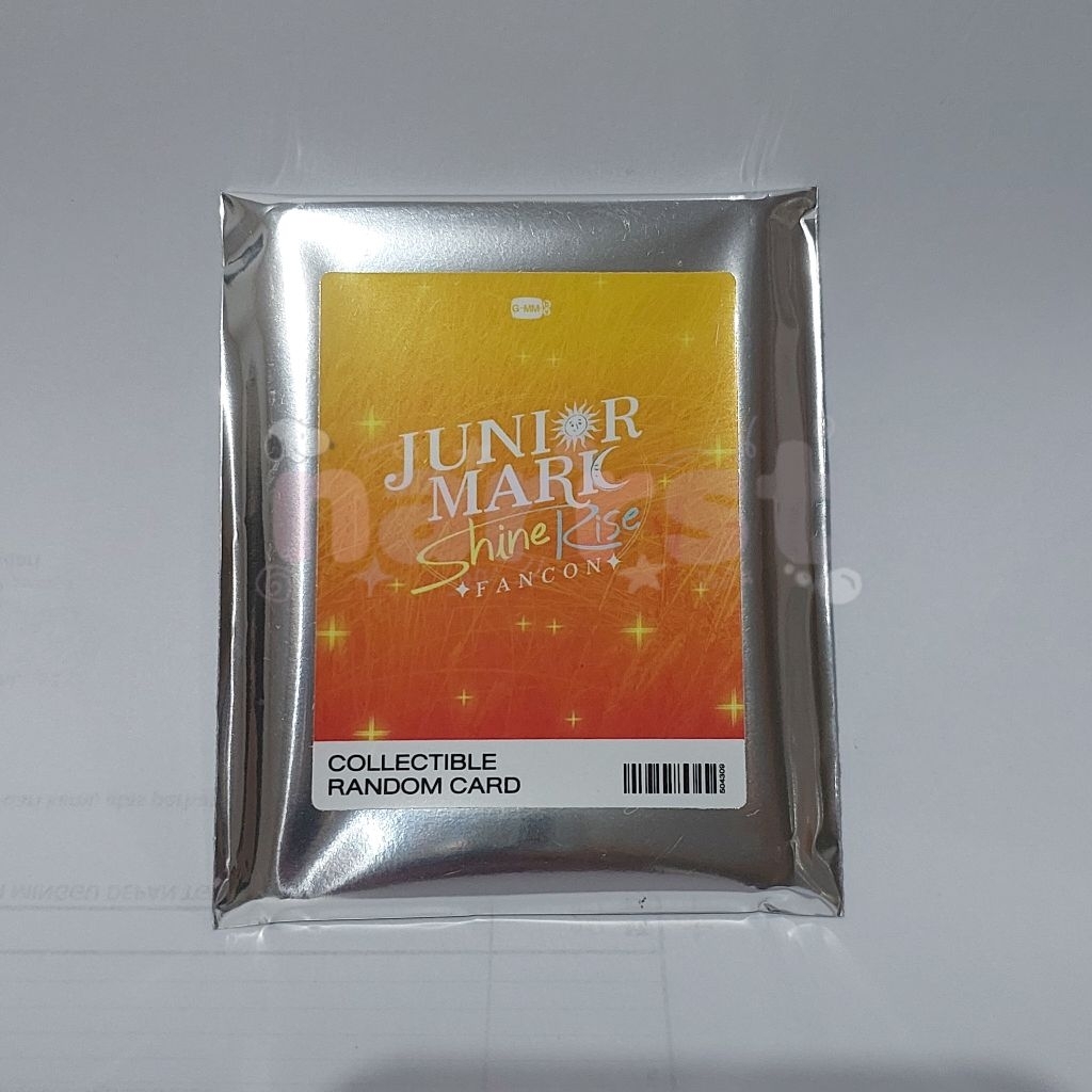Collectible Random Card Junior Mark Shine Rise Fancon GMMTV || Juniormark