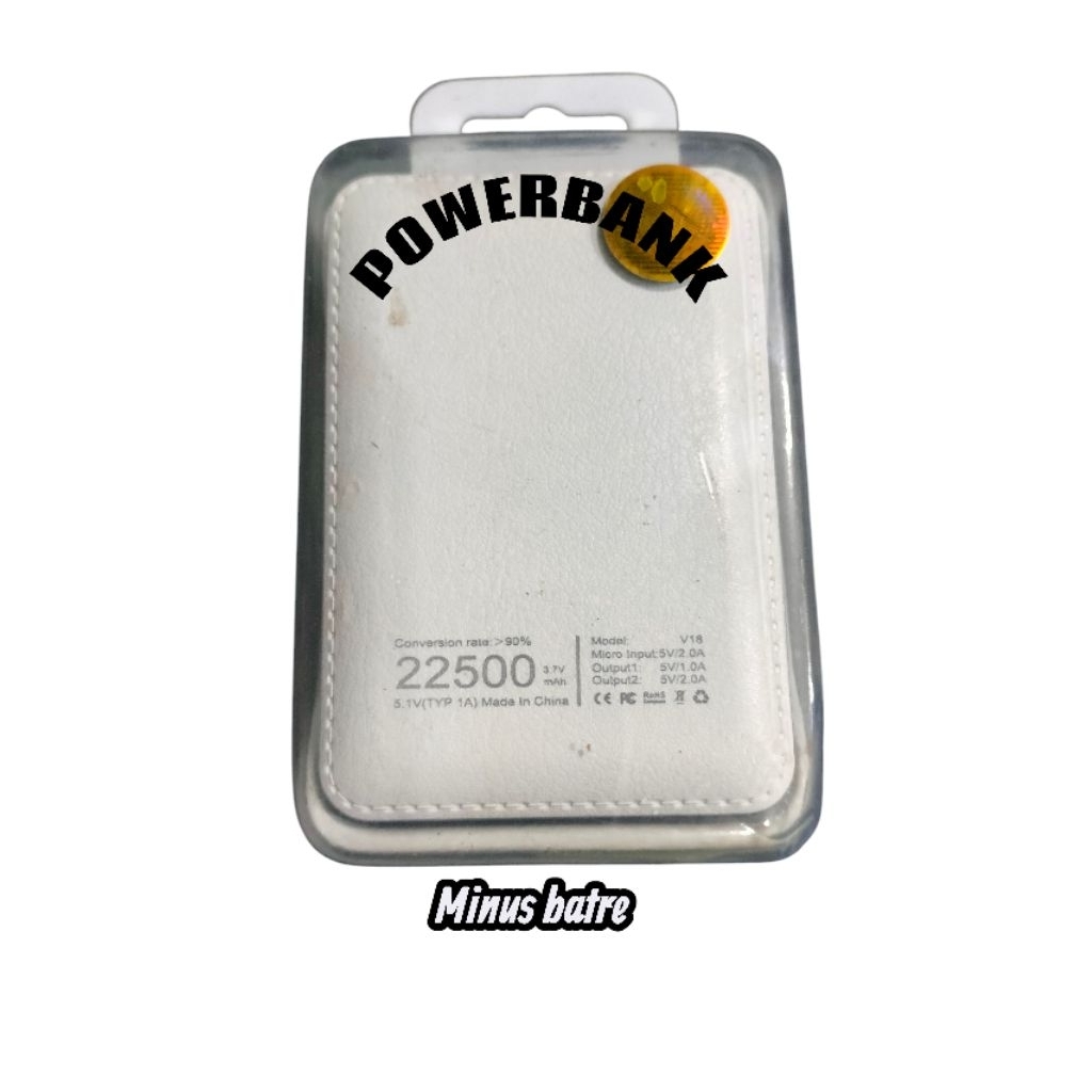 DI BACA powerbank minus batre/rusak batre/ harus ganti batre