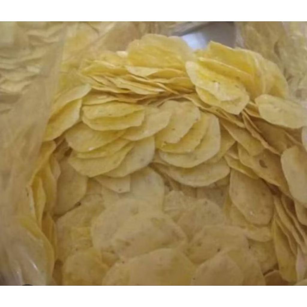 

Kerupuk Opak mentah 500g/ kerupuk kancing Medan Opak Limper Mentah/ Bulat Kecil Tipis/(Halal)