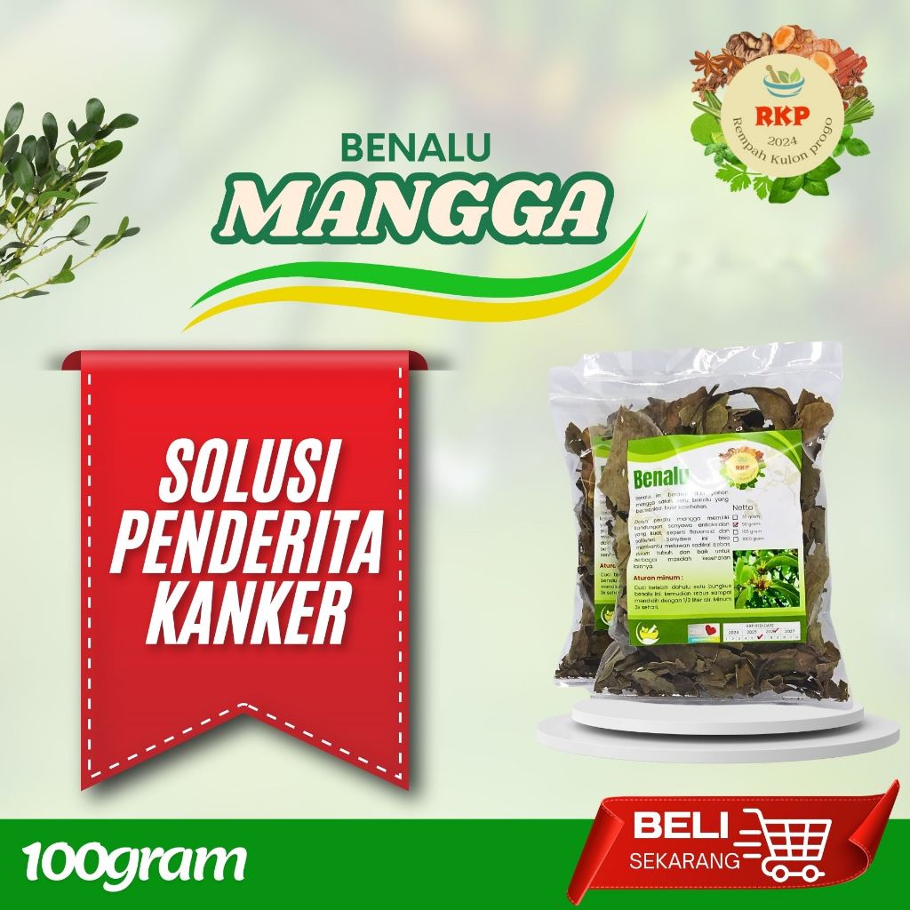 

Benalu Mangga Herbal tumor dan Kanker 100gram