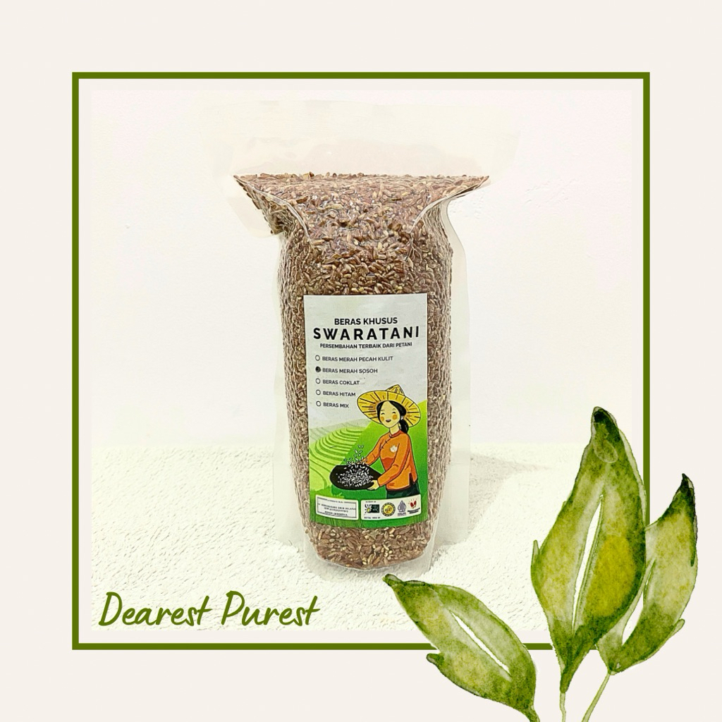 

Beras Merah Sosoh Organic Rice Swaratani