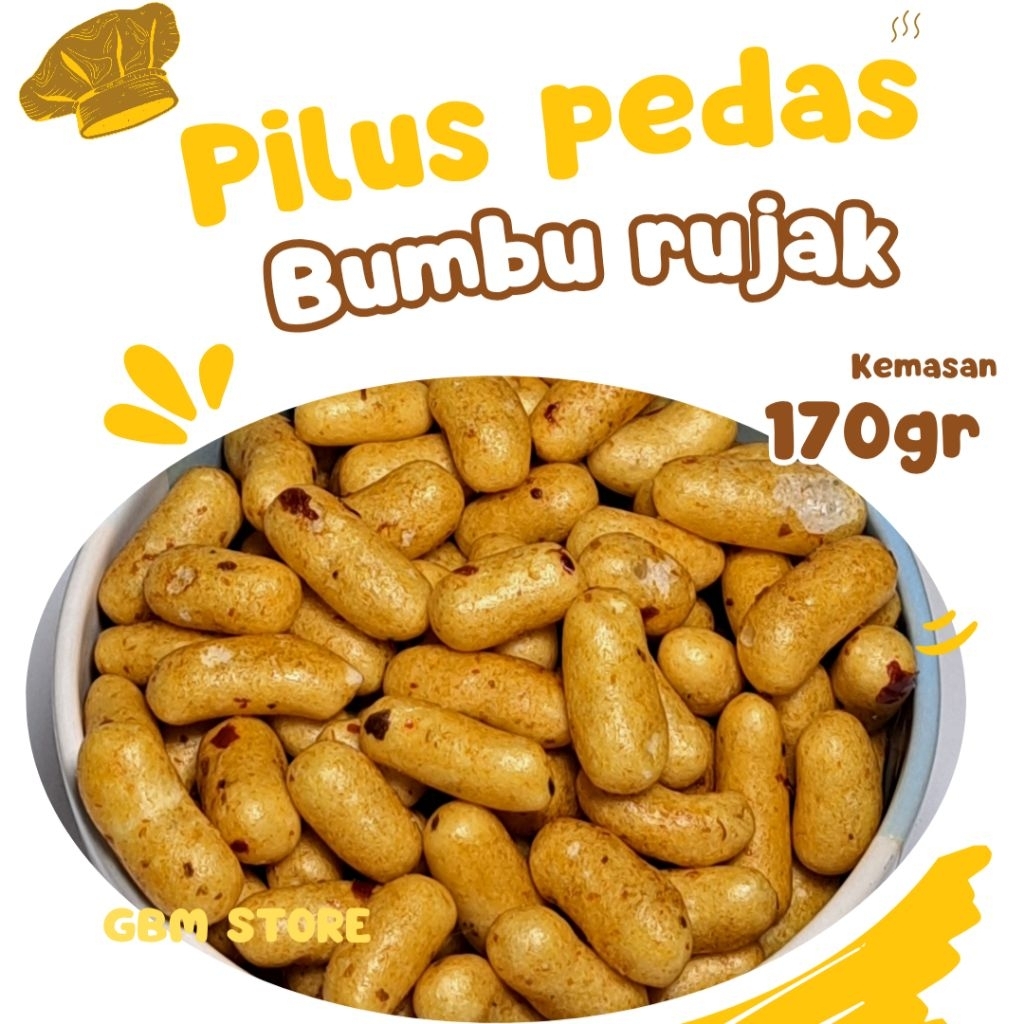 Pilus Bangkok / Pilus kapsul Pilus Pedas / Telur Ikan Bangkok 170gr