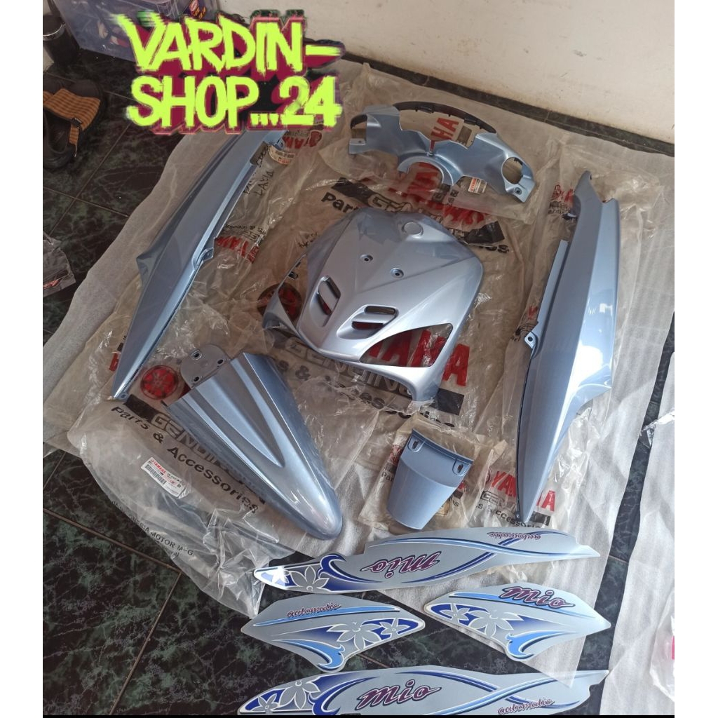Body Halus Mio Sporty Biru Telor Asin Biru muda Original Yamaha 5TL
