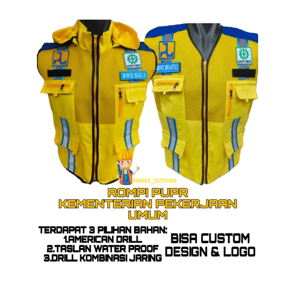 Rompi Pupr Bina Marga Kementerian Pekerjaan Umum