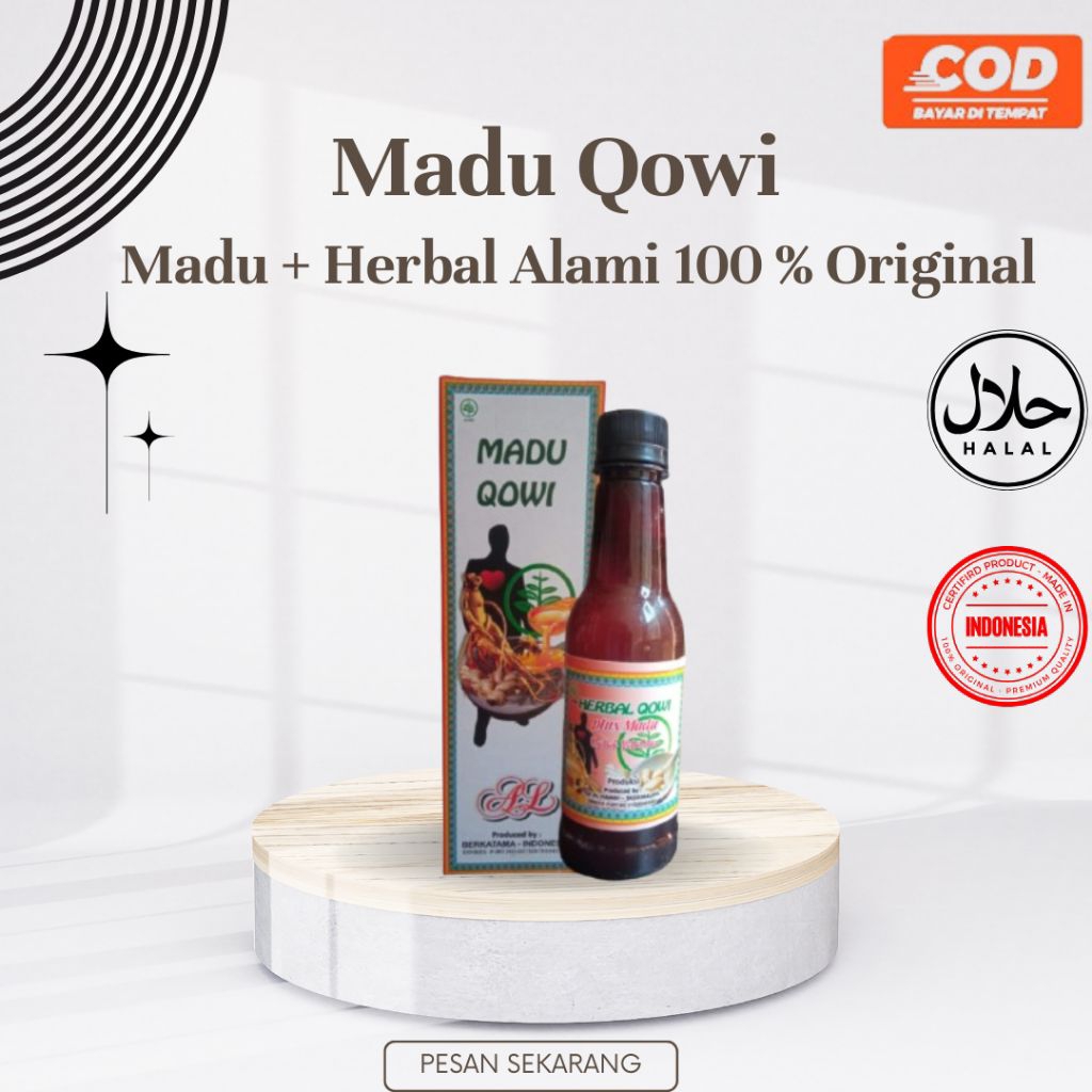 

Madu Qowi Madu Asam Urat Paket Murah Original