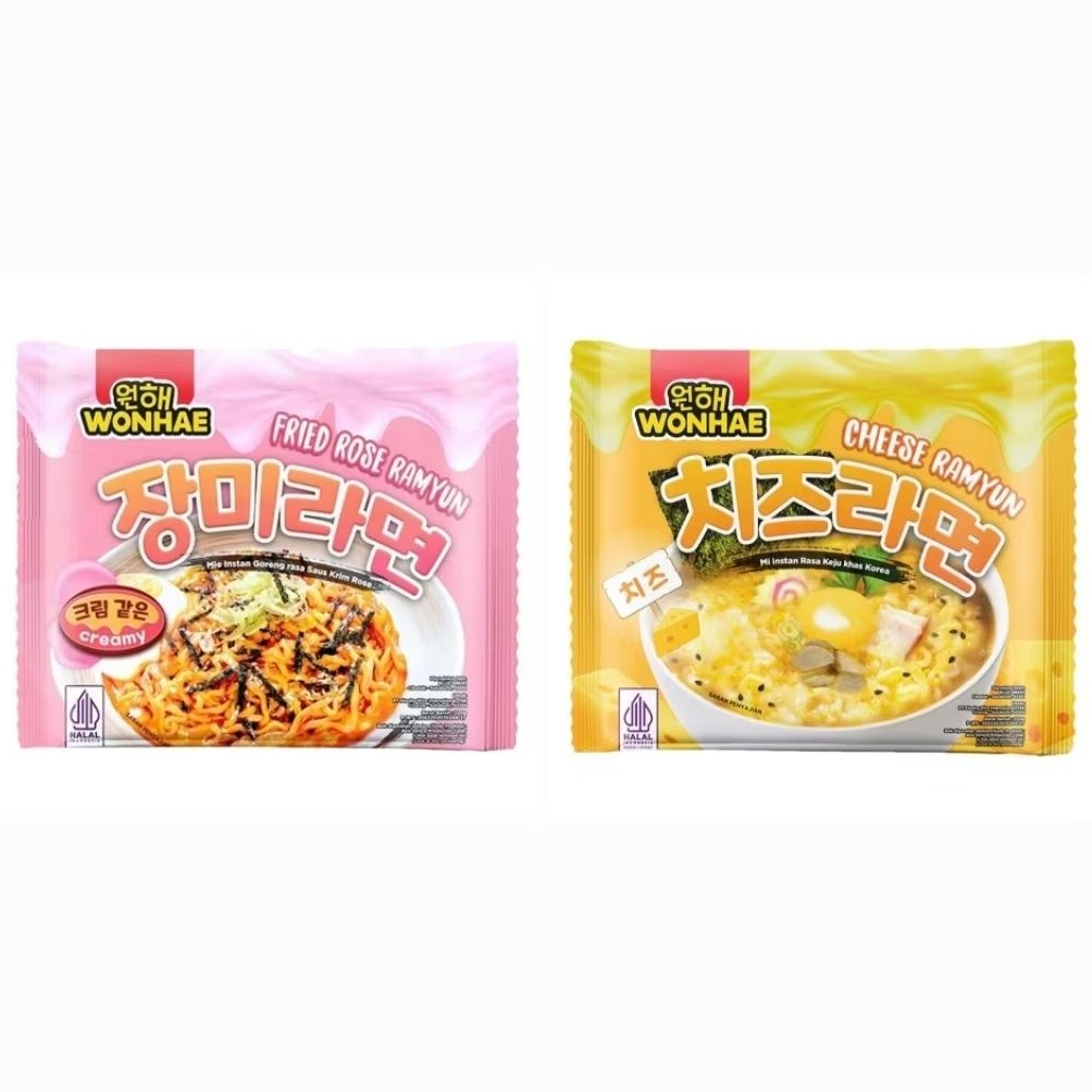 

Wonhae Ramyun Mi Instan Goreng Krim Mie Instan 120 g