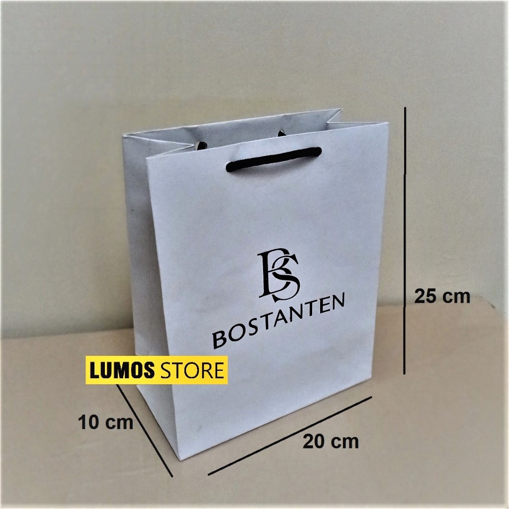 

Paper bag Bostanten putih small