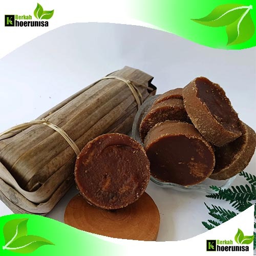 

Gula Aren Organik Premium 1 kg kemasan daun