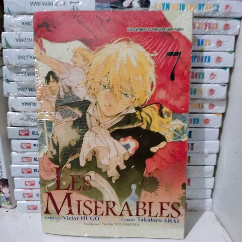 komik les miserables vol 7 segel