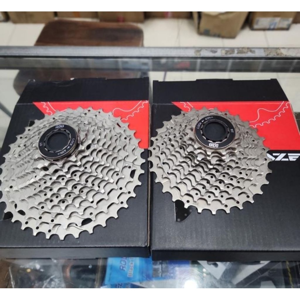 sproket cassette 11 speed RAZE silver 11 - 30T / 11 - 36T silver sprocket 11 speed