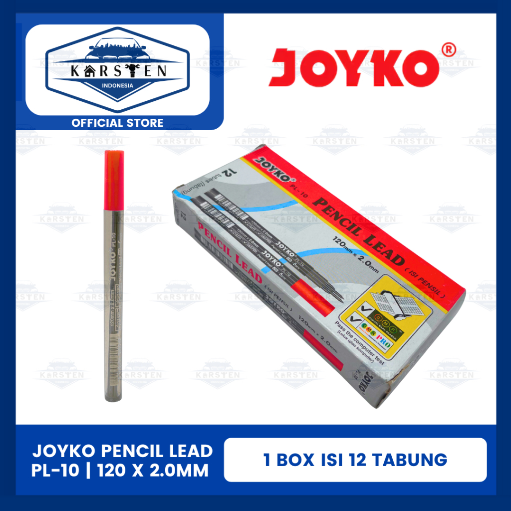 

Pencil Lead | Isi Pensil Joyko PL-10 2B 2.0mm