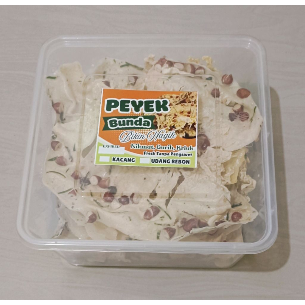 

Peyek Kacang Tanah Nikmat,Gurih,Kriuk