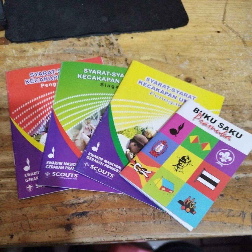 Buku saku Pramuka, siaga, Penggalang,penegak SD SMP SMA