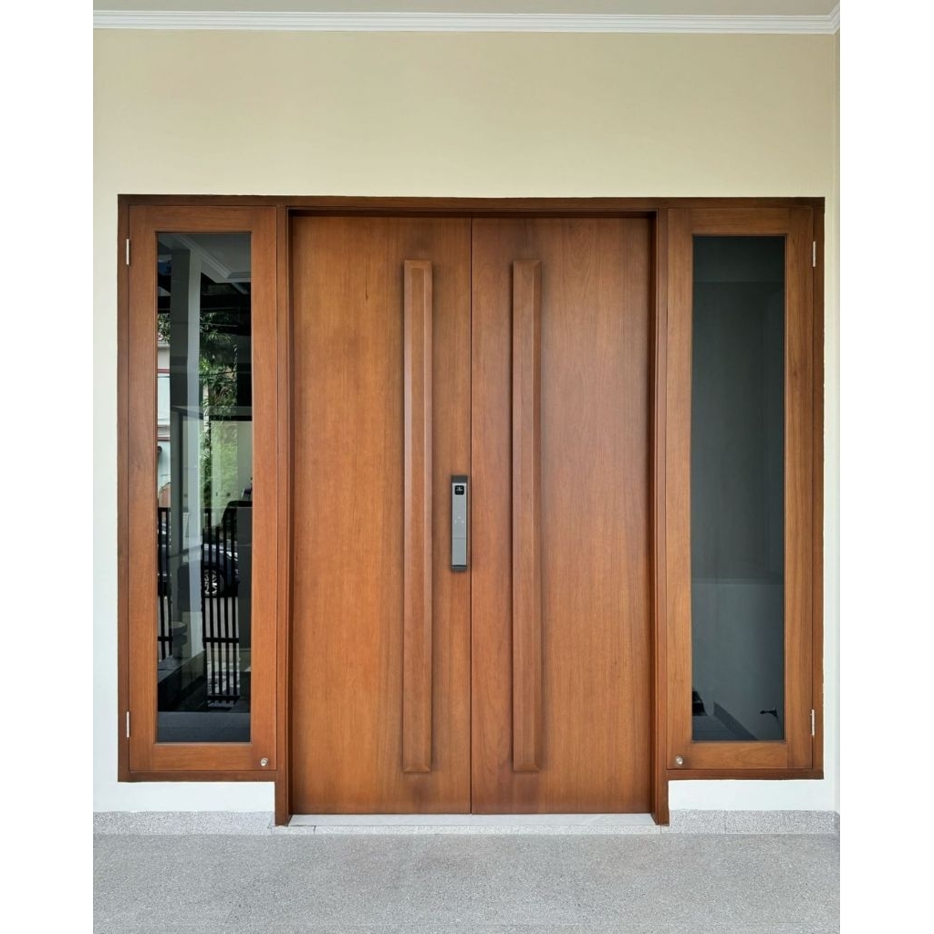 pintu kuputarung jati pintu minimalis jati pintu jati solid pintu utama jati pintu rumah jati pintu 