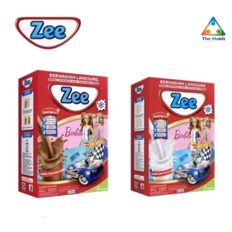 

(The Habit) Zee Reguler Rasa Vanila Dan Swizz Chocolate isi 825gr