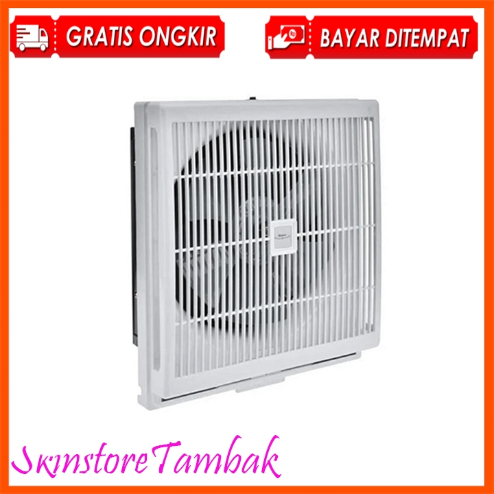 MASPION MV-300 NEX Wall Exhaust/Hexos/Heksos Fan Dinding 12 (30 cm) - Lubang Tembok 35x35 cm - Dilen