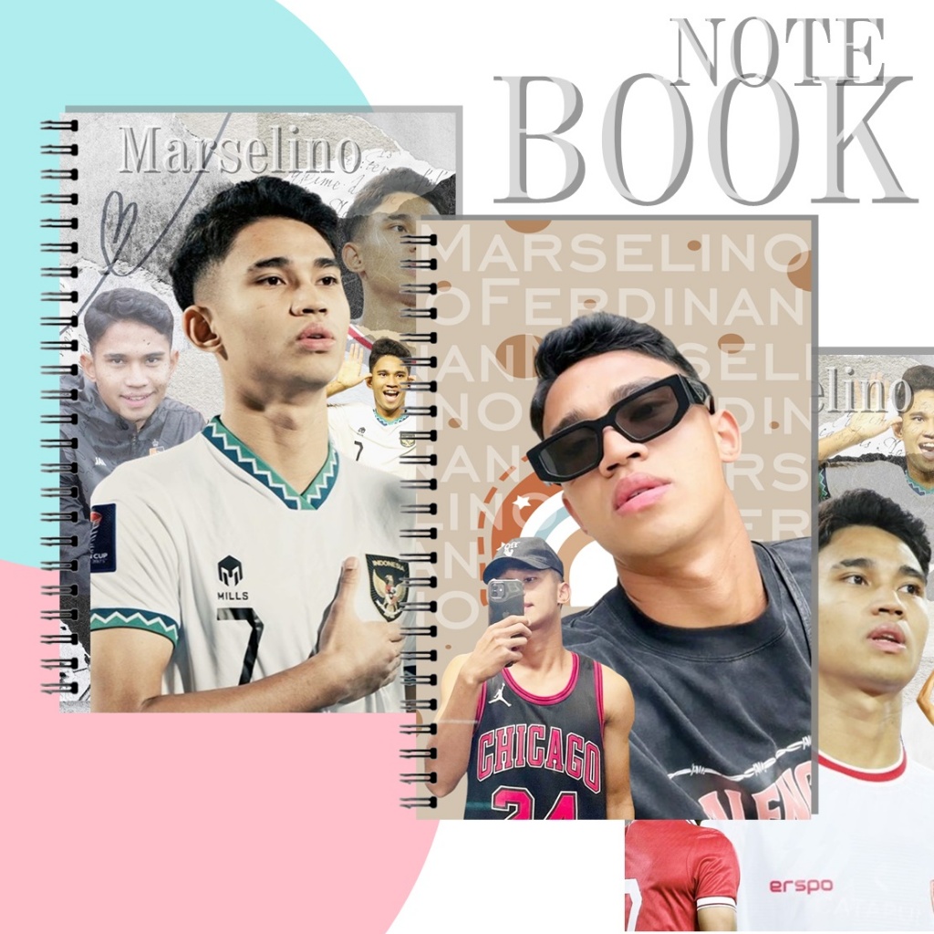 

Notebook Marselino Ferdinan Buku Timnas Indonesia