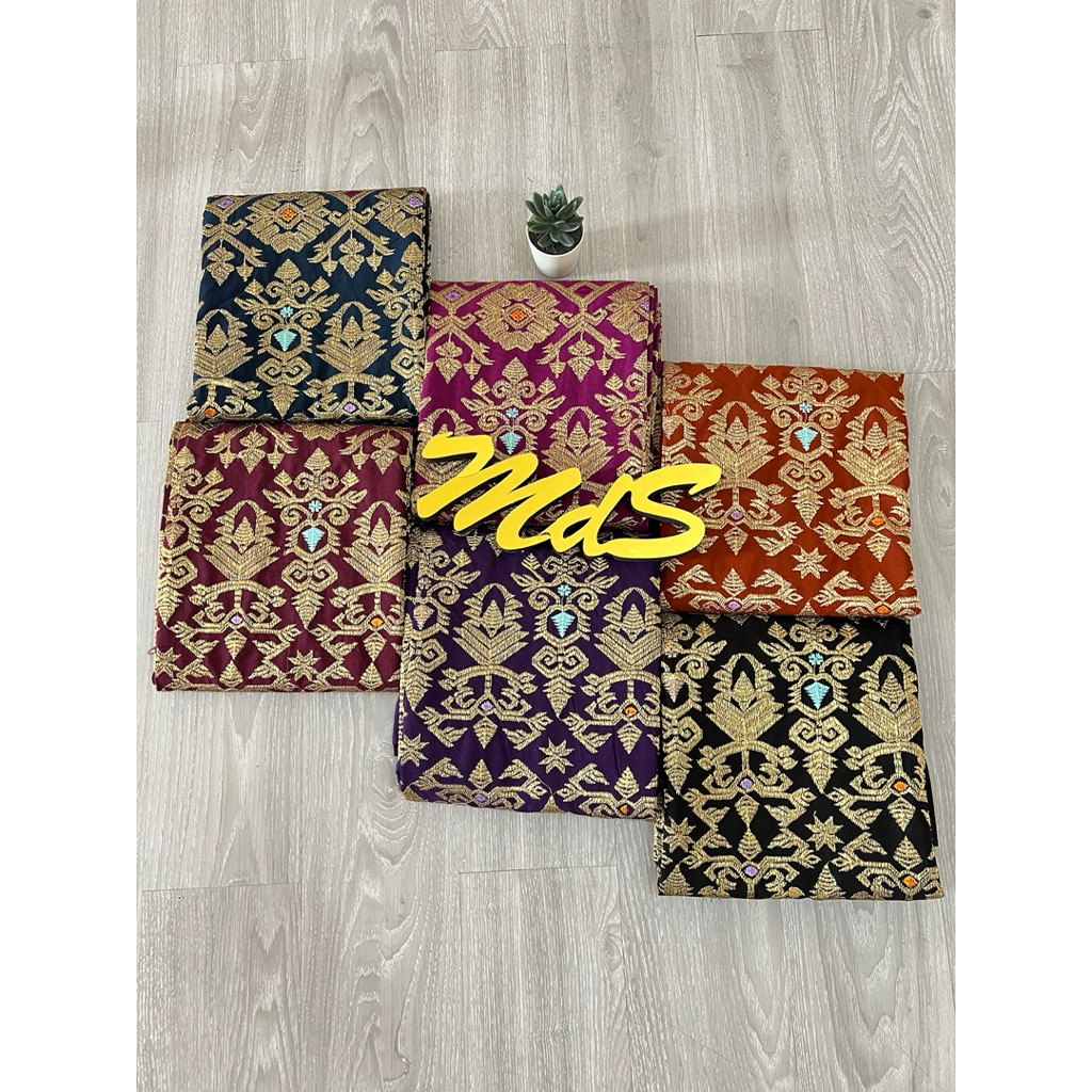 MdS Kamen Songket Bordir Banyumas Motif Gangga